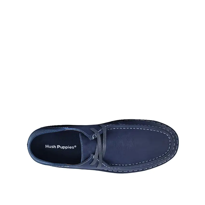 Weaver Wallabee Men's Shoes - Navy Oiled Nubuck