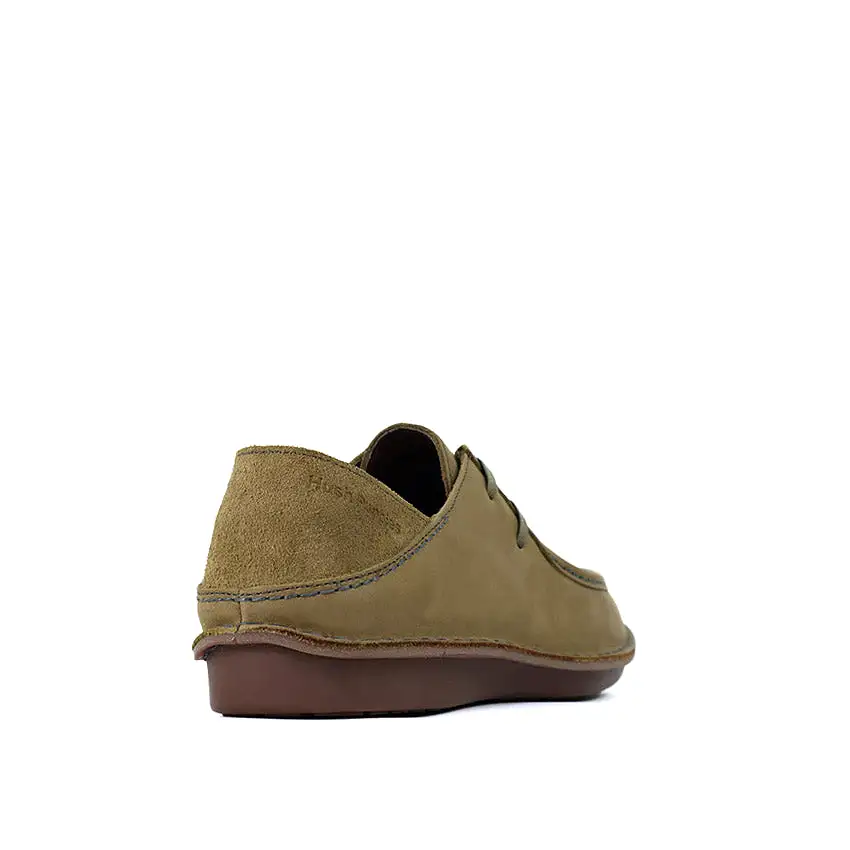 Weaver Wallabee Men's Shoes - Olive Oiled Nubuck