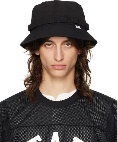 WTAPS Black Jungle 01 Bucket Hat