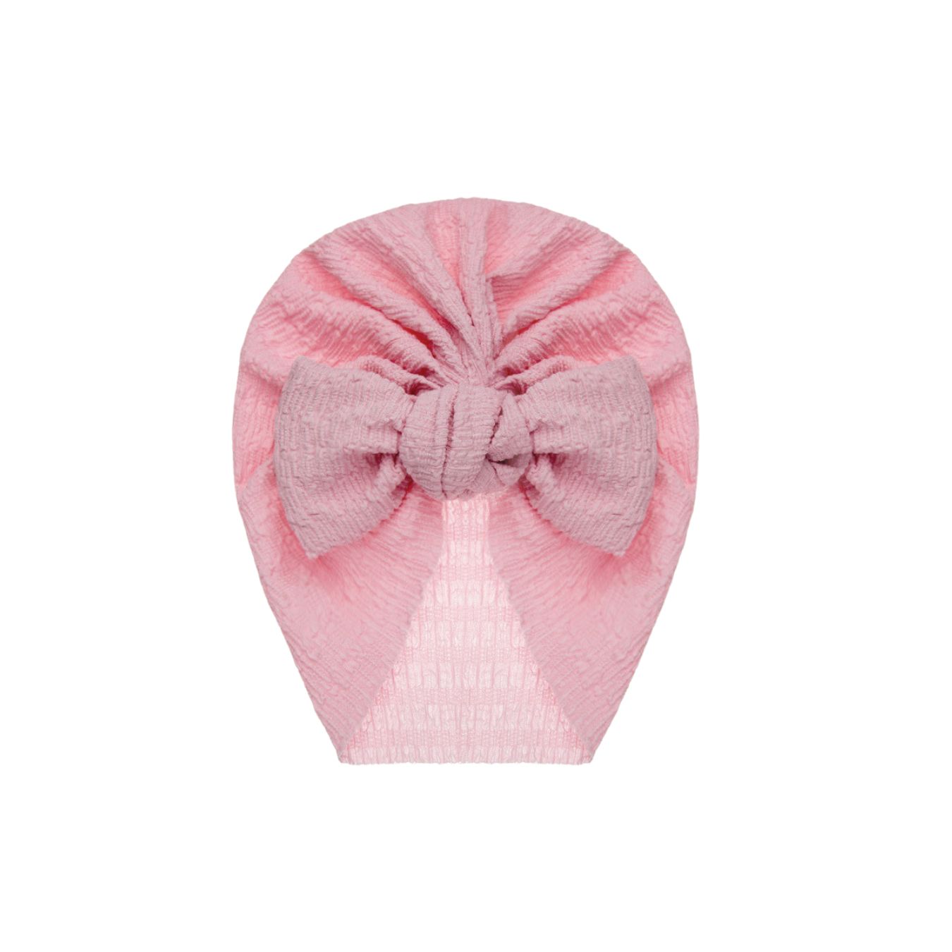 Zali Baby Turban Hat in Flamingo